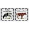 Stupell Industries Spring Farm Dairy Cows 2 pc Canvas Wall Art Set Design by Elena Vladykina